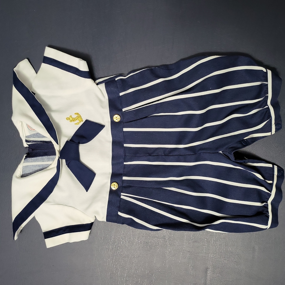 Vintage Baby Sailor Outfit
